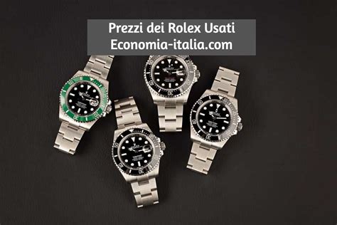 rolex prezzi italia